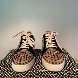 Christian Louboutin Junior Spikes Flat VV/Mini